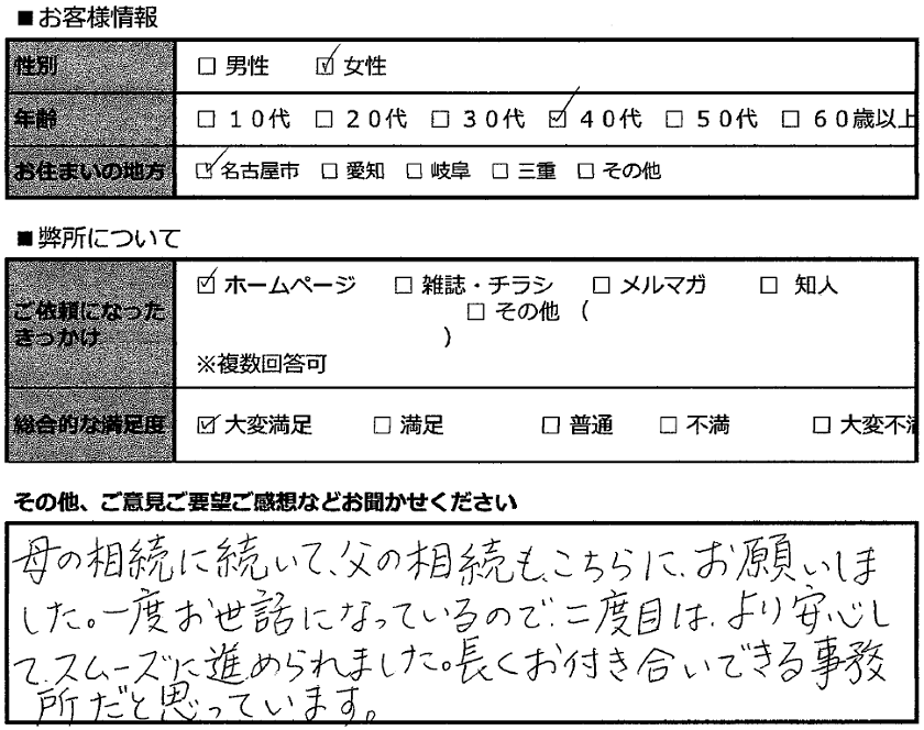 名古屋のやさしい相続相談室｜司法書士法人しらかべ事務所