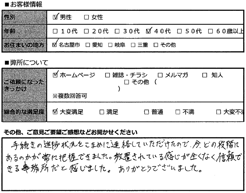 名古屋のやさしい相続相談室｜司法書士法人しらかべ事務所